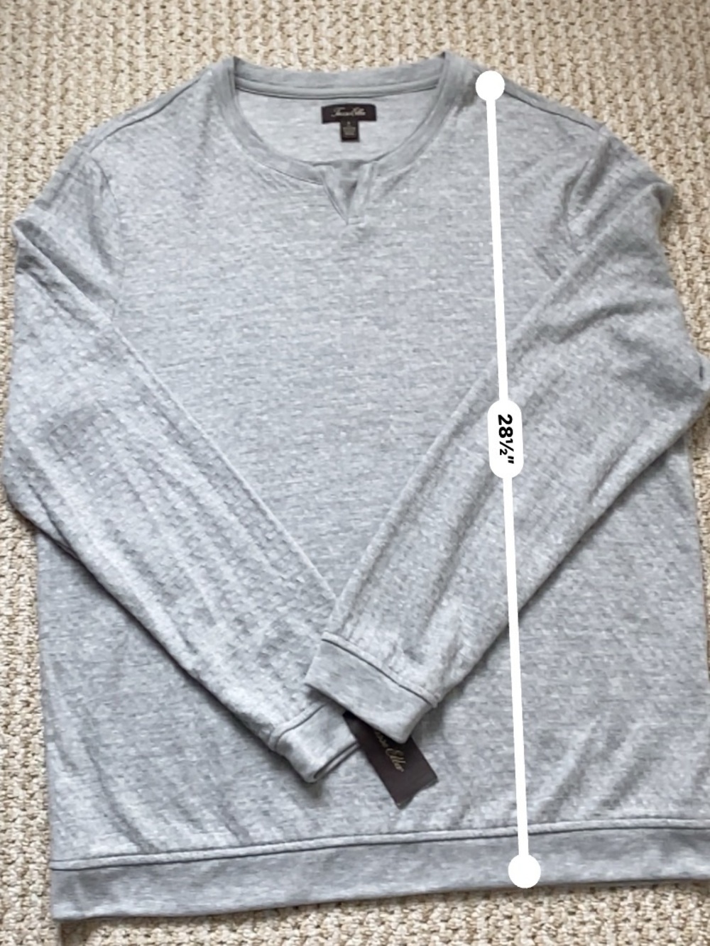 TASSO ELBA | Crew Neck Sweater Large - Picture 12 of 13